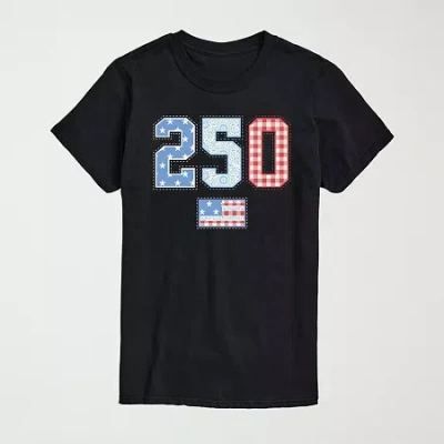Novelty Mens Crew Neck Short Sleeve Regular Fit Big And Tall Graphic T-shirt In Black