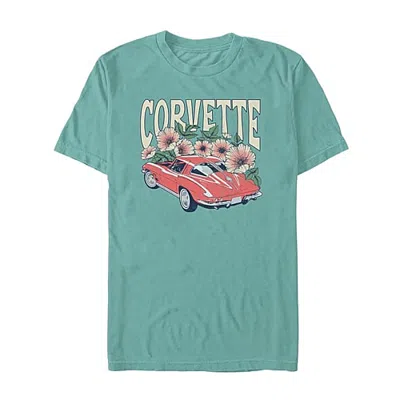 Novelty Mens Crew Neck Short Sleeve Regular Fit Graphic T-shirt In Green