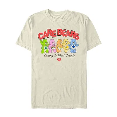 Novelty Mens Crew Neck Short Sleeve Regular Fit Graphic T-shirt In White