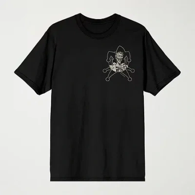 Novelty Mens Crew Neck Short Sleeve Relaxed Fit Batman Graphic T-shirt In Black