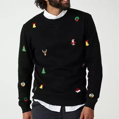 Novelty Mens Graphic T-shirt In Black