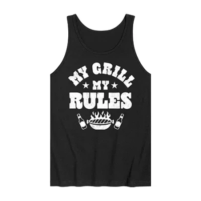 Novelty Mens Grill Tank Top In Black
