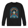 Novelty Mens Long Sleeve Coco Graphic T-shirt In Black