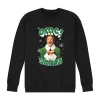 Novelty Mens Long Sleeve Elf Sweatshirt In Black