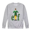 Novelty Mens Long Sleeve Elf Sweatshirt In Gray