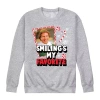 Novelty Mens Long Sleeve Elf Sweatshirt In Gray