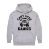 Novelty Mens Long Sleeve Gaming Hoodie In Gray