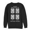 Novelty Mens Long Sleeve Michael Myers Sweatshirt In Black