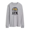 Novelty Mens Long Sleeve The Office Graphic T-shirt In Gray