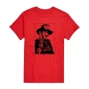 Novelty Mens Short Sleeve A Nightmare On Elm Street Graphic T-shirt In Red
