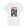 Novelty Mens Short Sleeve A Nightmare On Elm Street Graphic T-shirt In White
