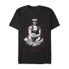 Novelty Mens Short Sleeve Annabelle Graphic T-shirt In Black