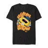 Novelty Mens Short Sleeve Despicable Me 4 Graphic T-shirt In Black