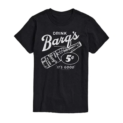 Novelty Mens Short Sleeve Graphic T-shirt In Black