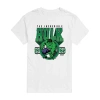 Novelty Mens Short Sleeve Hulk Marvel Graphic T-shirt In White