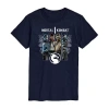 Novelty Mens Short Sleeve Mortal Kombat Graphic T-shirt In Blue
