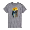 Novelty Mens Short Sleeve Seinfeld Graphic T-shirt In Gray