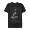 Novelty Mens Short Sleeve The Conjuring Graphic T-shirt In Black