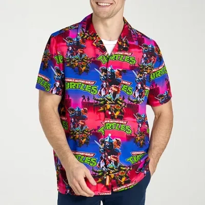 Novelty Mens Teenage Mutant Ninja Turtles Graphic T-shirt In Multi