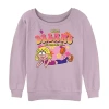 Novelty T-shirts Lizzie Mcguire What Dreams Are Made Of Sweatshirt Womens Juniors Crew Neck Short Sleeve Sweatshirt In Pink