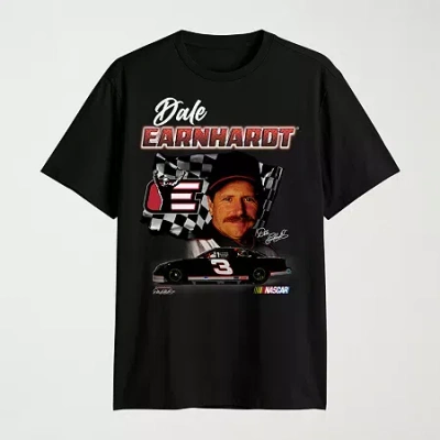 Novelty T-shirts Mens Crew Neck Short Sleeve Classic Fit Big And Tall Graphic T-shirt In Black