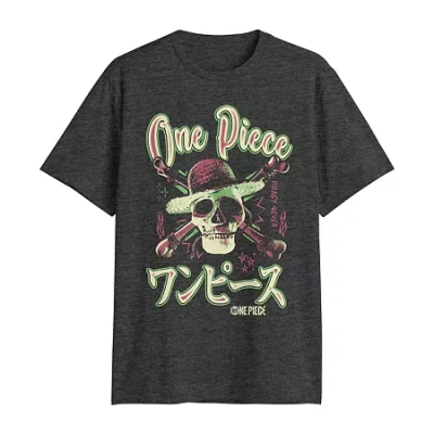 Novelty T-shirts Mens Crew Neck Short Sleeve Classic Fit Big And Tall Graphic T-shirt In Black