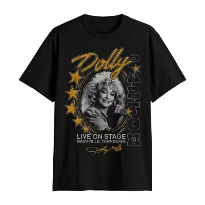 Novelty T-shirts Mens Crew Neck Short Sleeve Classic Fit Big And Tall Graphic T-shirt In Black