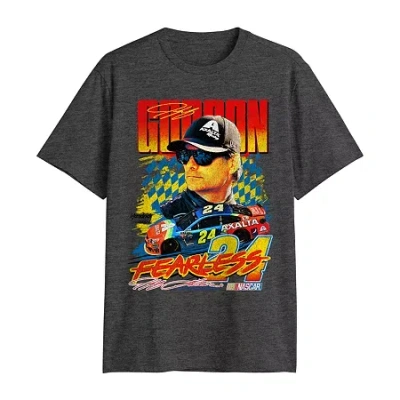 Novelty T-shirts Mens Crew Neck Short Sleeve Classic Fit Big And Tall Graphic T-shirt In Black