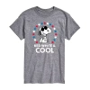 Novelty T-shirts Mens Crew Neck Short Sleeve Classic Fit Peanuts Snoopy Big And Tall Graphic T-shirt In Gray