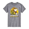 Novelty T-shirts Mens Crew Neck Short Sleeve Classic Fit Peanuts Snoopy Graphic T-shirt In Multi