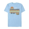 Novelty T-shirts Mens Crew Neck Short Sleeve Classic Fit Stranger Things Graphic T-shirt In Multi
