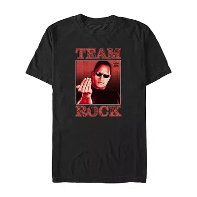 Novelty T-shirts Mens Crew Neck Short Sleeve Classic Fit Wwe Graphic T-shirt In Multi