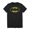 Novelty T-shirts Mens Crew Neck Short Sleeve Regular Fit Batman Dc Comics Graphic T-shirt In Black