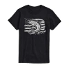 Novelty T-shirts Mens Crew Neck Short Sleeve Regular Fit Big And Tall Graphic T-shirt In Black