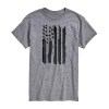 Novelty T-shirts Mens Crew Neck Short Sleeve Regular Fit Big And Tall Graphic T-shirt In Gray