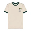 Novelty T-shirts Mens Crew Neck Short Sleeve Regular Fit Peanuts Graphic T-shirt In Neutral