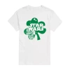 Novelty T-shirts Mens Crew Neck Short Sleeve Regular Fit Star Wars Big And Tall Graphic T-shirt In White