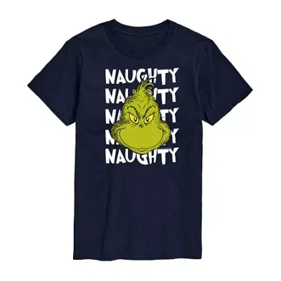 Novelty T-shirts Mens Grinch Graphic T-shirt In Multi