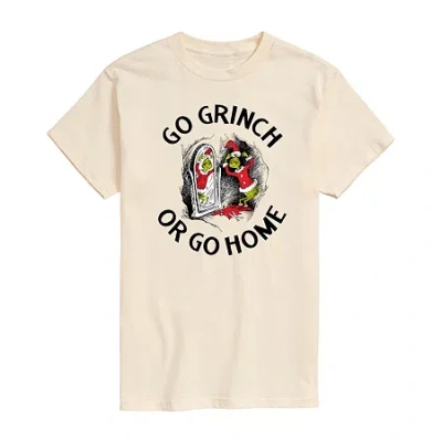 Novelty T-shirts Mens Grinch Graphic T-shirt In Neutral