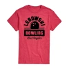 Novelty T-shirts Mens Short Sleeve Lebowski Bowling Graphic T-shirt In Multi
