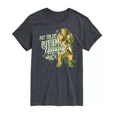 Novelty T-shirts Mens The Wizard Of oz Graphic T-shirt In Black