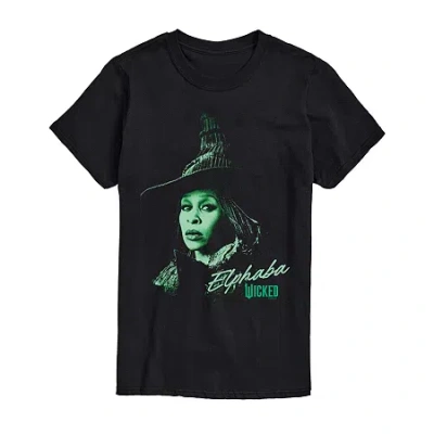 Novelty T-shirts Mens Wicked Graphic T-shirt In Black