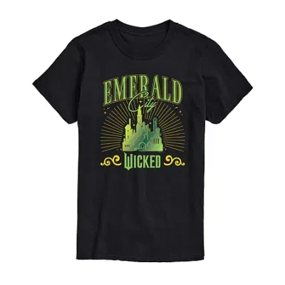 Novelty T-shirts Mens Wicked Graphic T-shirt In Black
