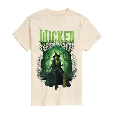 Novelty T-shirts Mens Wicked Graphic T-shirt In Neutral