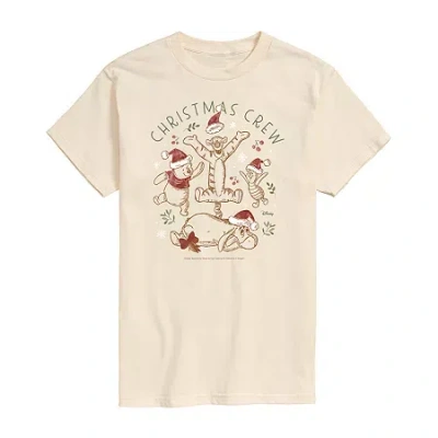 Novelty T-shirts Mens Winnie The Pooh Graphic T-shirt In Neutral