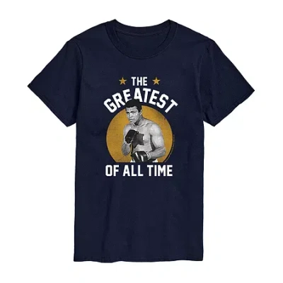 Novelty T-shirts Muhammad Ali Mens Crew Neck Short Sleeve Classic Fit Graphic T-shirt In Multi