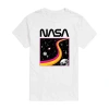 Novelty T-shirts Nasa Mens Crew Neck Short Sleeve Regular Fit Graphic T-shirt In Animal Print