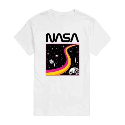 Novelty T-shirts Nasa Mens Crew Neck Short Sleeve Regular Fit Graphic T-shirt In Animal Print