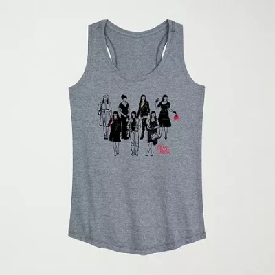 Novelty T-shirts Andy Fashion Womens Scoop Neck Sleeveless Tank Top In Gray
