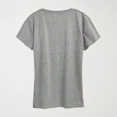 Novelty T-shirts Brand New Day Peter Parker Womens Crew Neck Short Sleeve Regular Fit Spiderman Graphic T-shirt In Gray